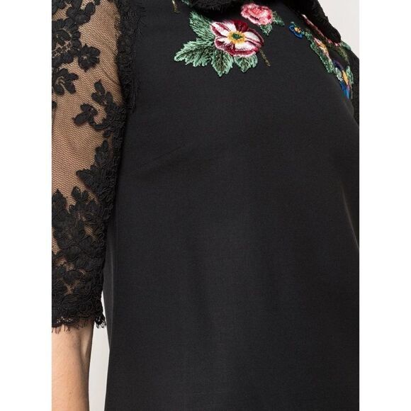 Marchesa 3/4 Sleeve A-Line Mini Day Dress size US8 - Picture 4 of 12